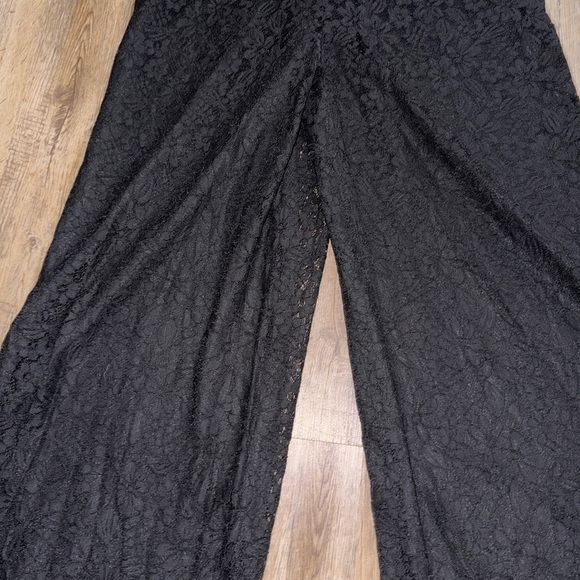 NY&CO - Just Me • Lace Halter Neck Wide Leg Jumpsuit - Picture 14 of 16